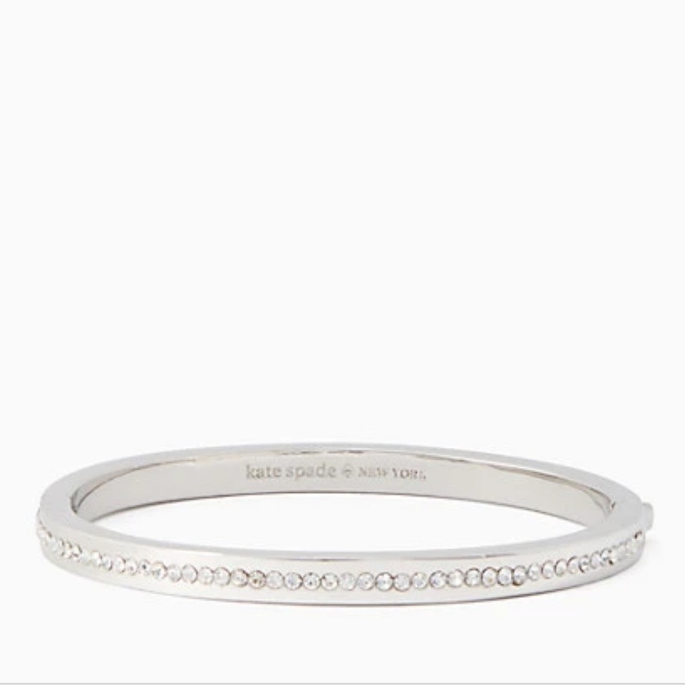 NWT KATE SPADE SILVER “RING IT UP” BRACELET!